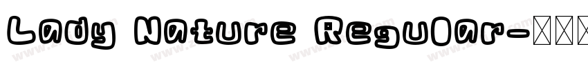 Lady Nature Regular字体转换